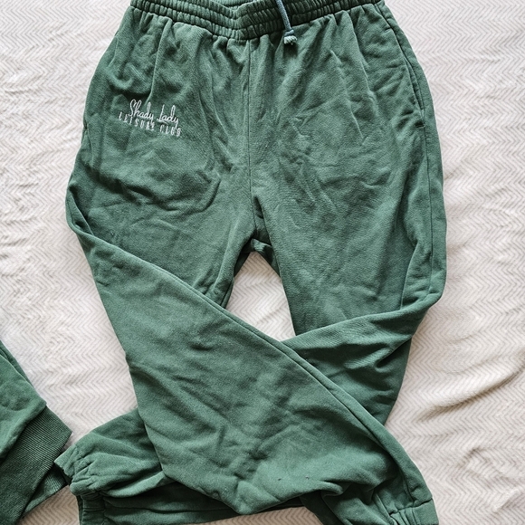 Shady Lady Butter Fleece Jogger Leisure Club set - Picture 8 of 11